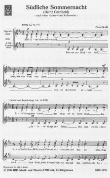 Wo Mandelbäume blühen (Otto Groll) 