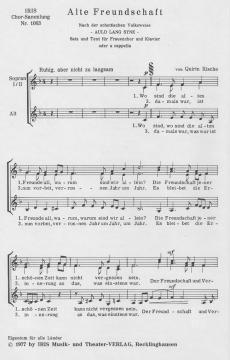 Alte Freundschaft von Quirin Rische 