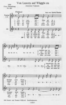 Von Luzern auf Wäggis zu (Quirin Rische) 