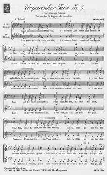 Ungarischer Tanz Nr. 5 (Johannes Brahms) 