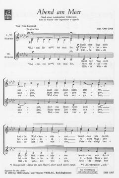 Abend am Meer (Otto Groll) 