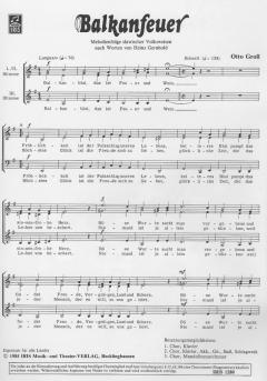 Balkanfeuer von Otto Groll 