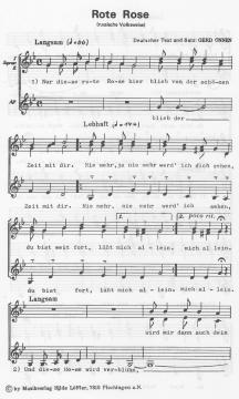 Rote Rose von Gerd Onnen 