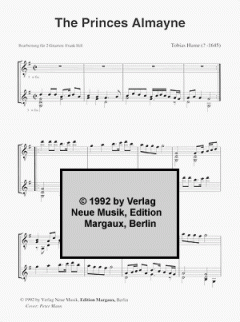 3 Stücke für zwei Gitarren von Tobias Hume 