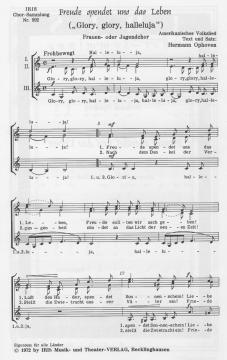Freude spendet uns das Leben (Hermann Ophoven) 