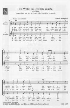 Im Wald, im grünen Walde (Arnold Kempkens) 