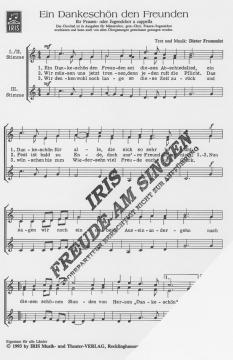 Ein Dankeschön den Freunden von Dieter Frommlet 