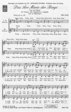 Das Ave Maria der Berge von Otto Groll 