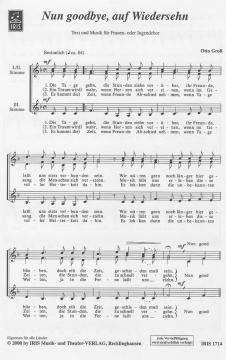 Nun goodbye, auf Wiedersehn (Otto Groll) 