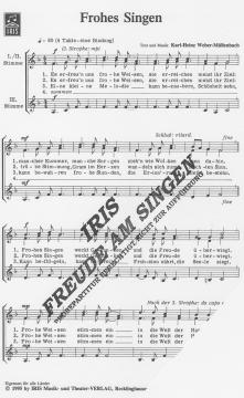 Frohes Singen (Karl-Heinz Weber-Müllenbach) 