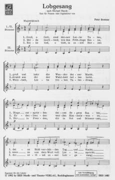 Lobgesang (Peter Brettner) 