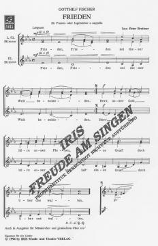 Frieden sei dieser Welt beschieden (Gotthilf Fischer) 
