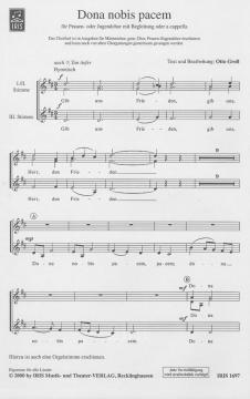 Dona nobis pacem von Otto Groll 