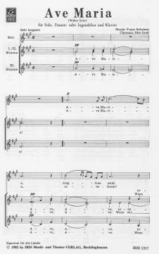 Ave Maria von Franz Schubert 