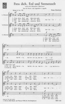 Freu dich, Erd und Sternenzelt (Peter Brettner) 