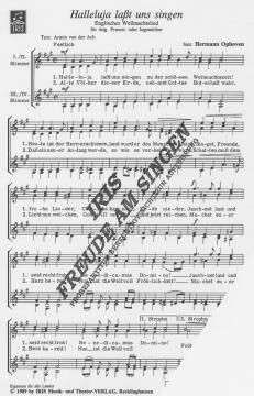 Halleluja lasst uns singen (Hermann Ophoven) 