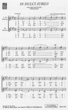 In dulci Jubilo (Hermann Ophoven) 