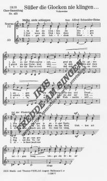 Süsser die Glocken nie klingen (Christopher Heise) 