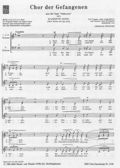 Chor der Gefangenen von Giuseppe Verdi 