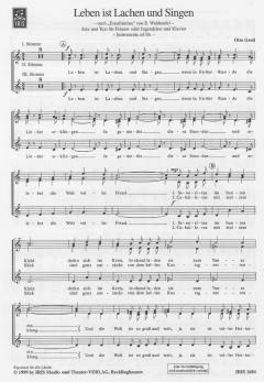 Leben ist Lachen und Singen (Emil Waldteufel) 