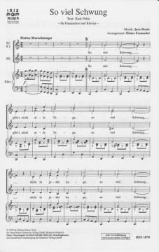 So viel Schwung (Jana Benes) 