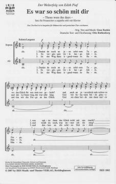 Es war so schön mit dir von Mary Hopkin 