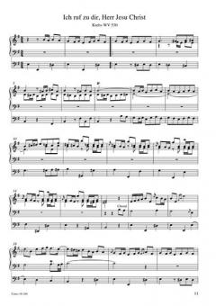Vier Choralvorspiele für Orgel von Johann Ludwig Krebs im Alle Noten Shop kaufen (Partitur)