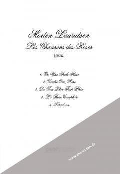 Les Chansons des Roses (Morten Lauridsen) 