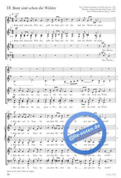 Lore-Ley: Chorbuch Deutsche Volkslieder 