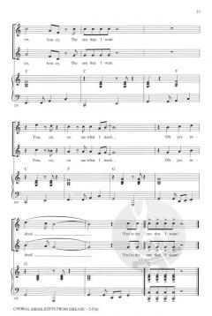 Grease Choral Highlights 