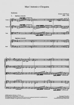 Marc'Antonio e Cleopatra von Johann Adolf Hasse 