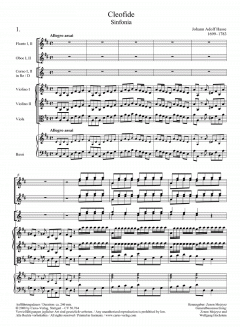 Cleofide von Johann Adolf Hasse 