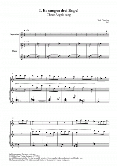 Vier Stücke für Blockflöte und Klavier (Neil Cowley) 