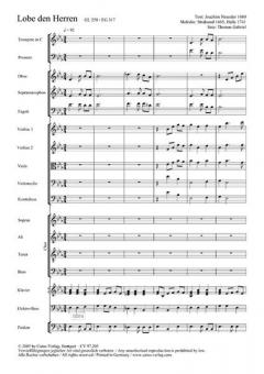 Lobe den Herren, den mächtigen König (Thomas Gabriel) 