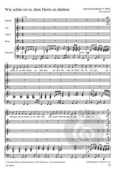 Hochedlinger: Du bleibst auf ewig. Sechs Psalmen (Alfred Hochedlinger) 