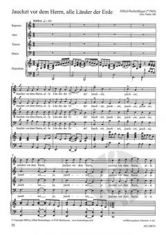 Hochedlinger: Du bleibst auf ewig. Sechs Psalmen (Alfred Hochedlinger) 