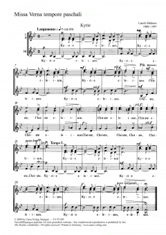 Missa Verna tempore paschali (Laszlo Halmos) 