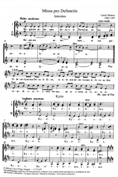 Missa pro Defunctis (Laszlo Halmos) 