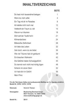 Andrea Berg Songbuch 