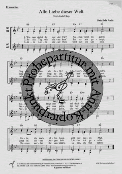 Alle Liebe dieser Welt 