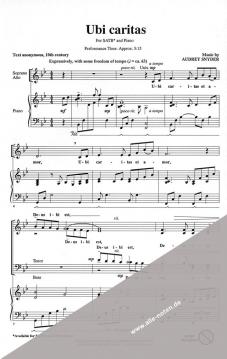 Ubi Caritas (Audrey Snyder) 