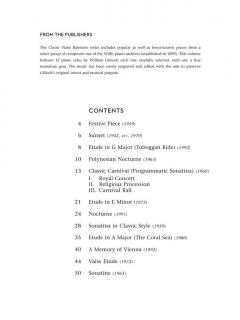 Classic Piano Repertoire: William Gillock 