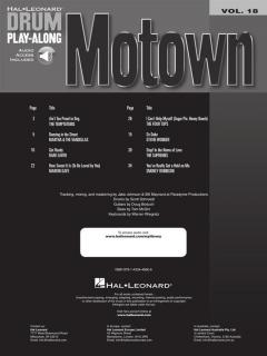 Drum Play-Along Vol. 18: Motown (Mick Jagger) 