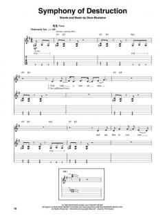 Guitar Play-Along Vol. 129: Megadeth von Megadeth 