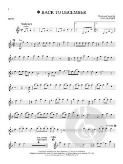 Instrumental Play-Along for Flute von Taylor Swift 