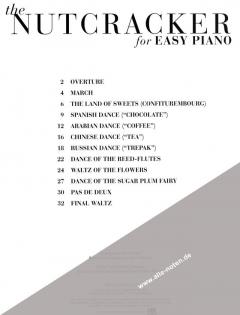 The Nutcracker For Easy Piano von Pjotr Iljitsch Tschaikowski 
