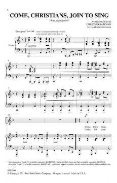 Come, Christians, Join To Sing 