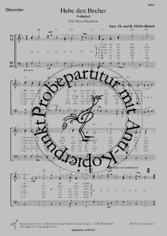 Hebe den Becher 