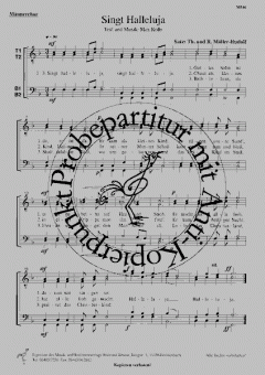 Singt Halleluja (Max Kolb) 