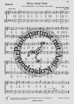Harre, meine Seele (C. Malan) 